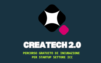 CreaTech Venture Club 2.0: call aperta fino al 30/11/26